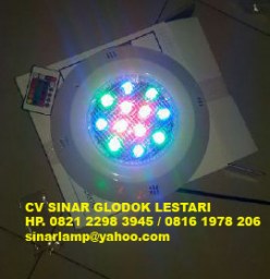 Lampu Kolam Renang Warna Warni + Remote Control Lampu Kolam Renang Warna Warni + Remote Control